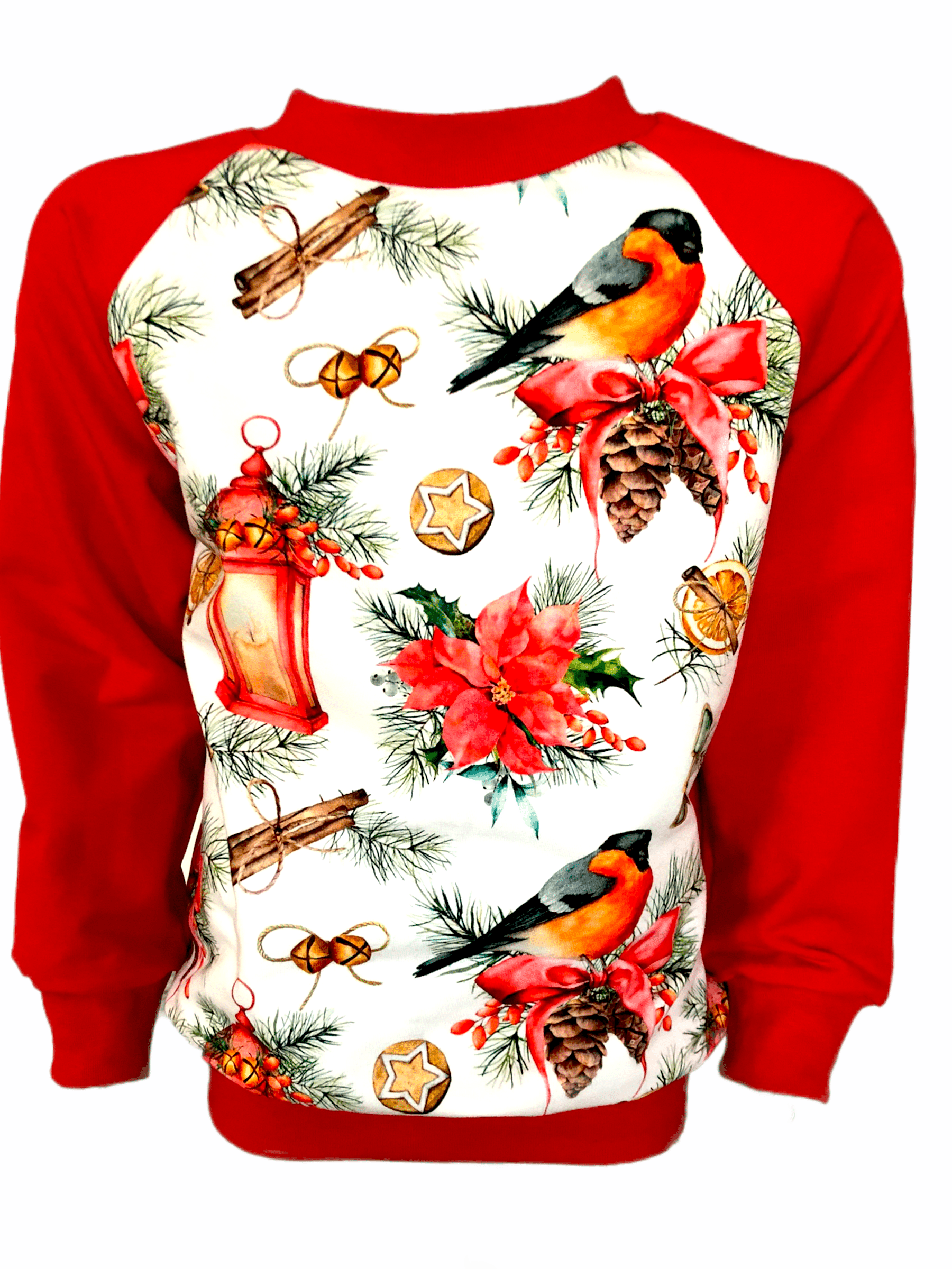 Кофта для девочки Рождество 104 см Красный