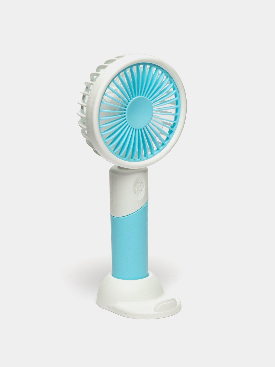 Вентилятор портативний настільний 2в1 із USB-зарядкою ZB 100 Mini Fan Блакитний Вентилятор портативний настільний 2в1 із USB-зарядкою ZB 100 Mini Fan Блакитний