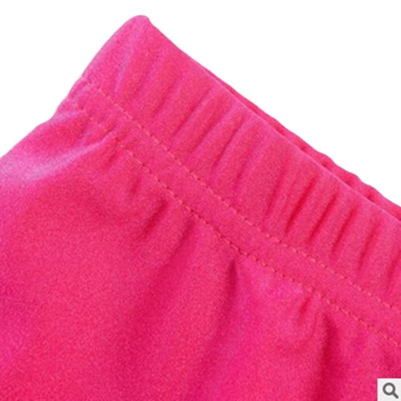 Лосины блестящие женские one size Бордовый (29351) - фото 8