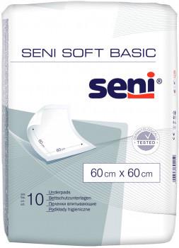 Пеленки Seni SOFT BASIC 60x60 см 10 шт.