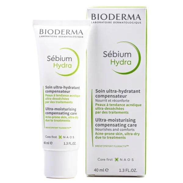 Крем Биодерма Себиум Гидра увлажняющий для лица Bioderma Sebium Hydra Moisturising Cream 40 мл