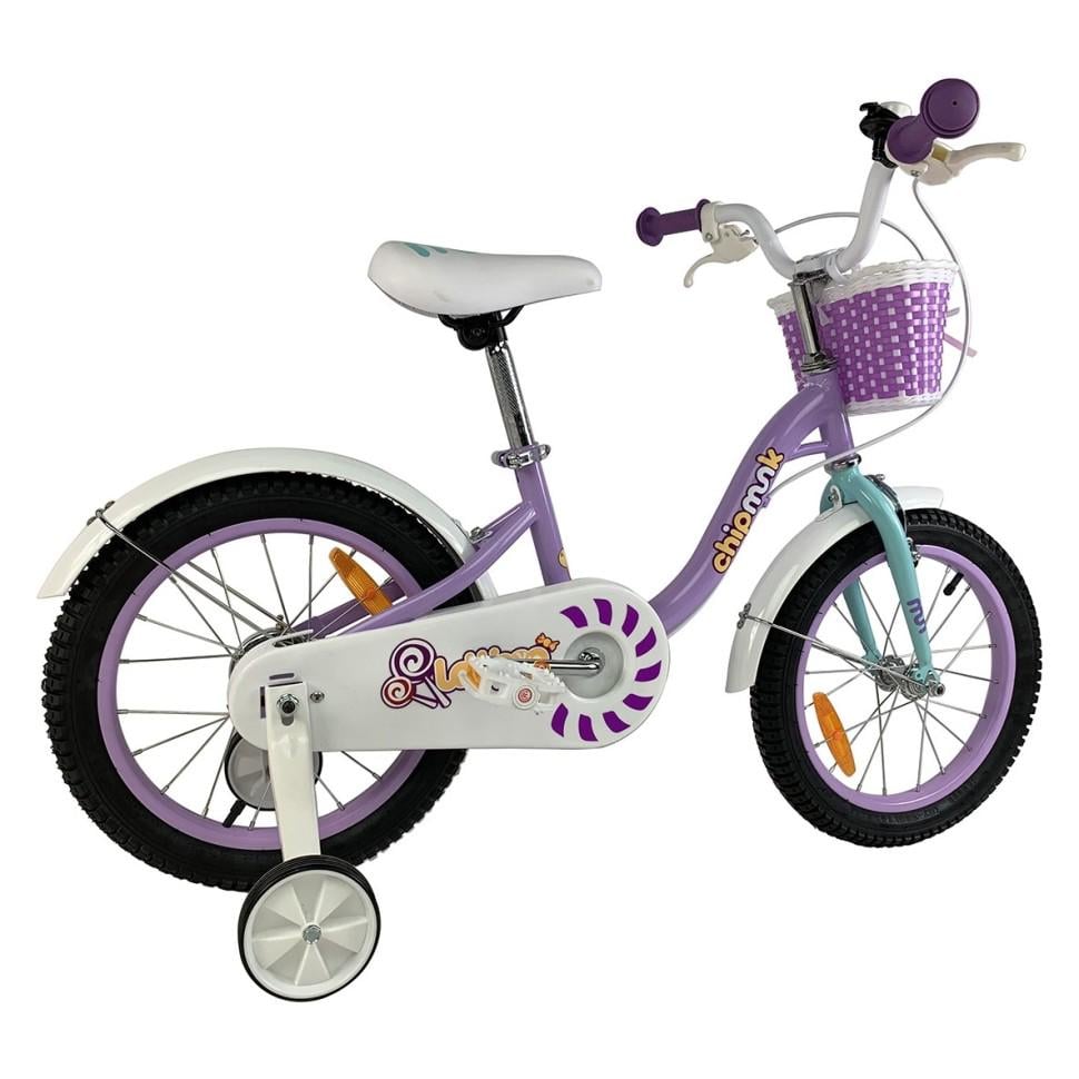 Велосипед детский RoyalBaby Chipmunk MM Girls 16" Фиолетовый (CM16-2-purple) - фото 2