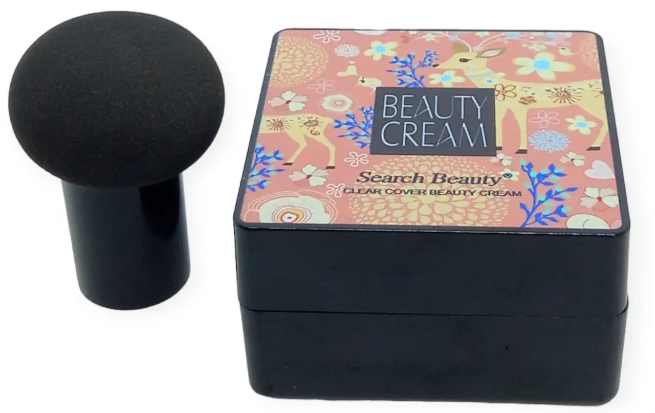 Крем-пудра тональный кушон Venzen Clear Cover Beauty Cream с натуральным финишем Бежевый (11909865) - фото 2