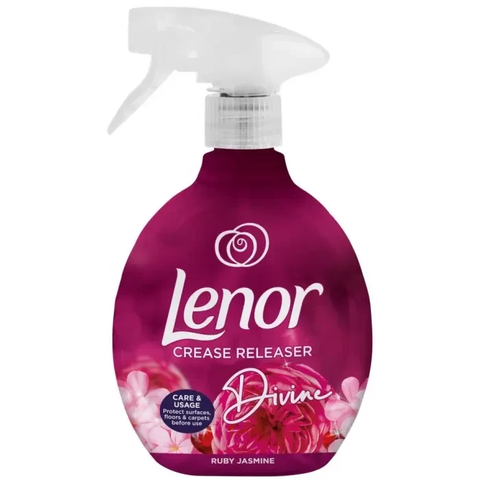 Спрей для разглаживания складок на одежде Lenor Рубиновый жасмин 500 мл