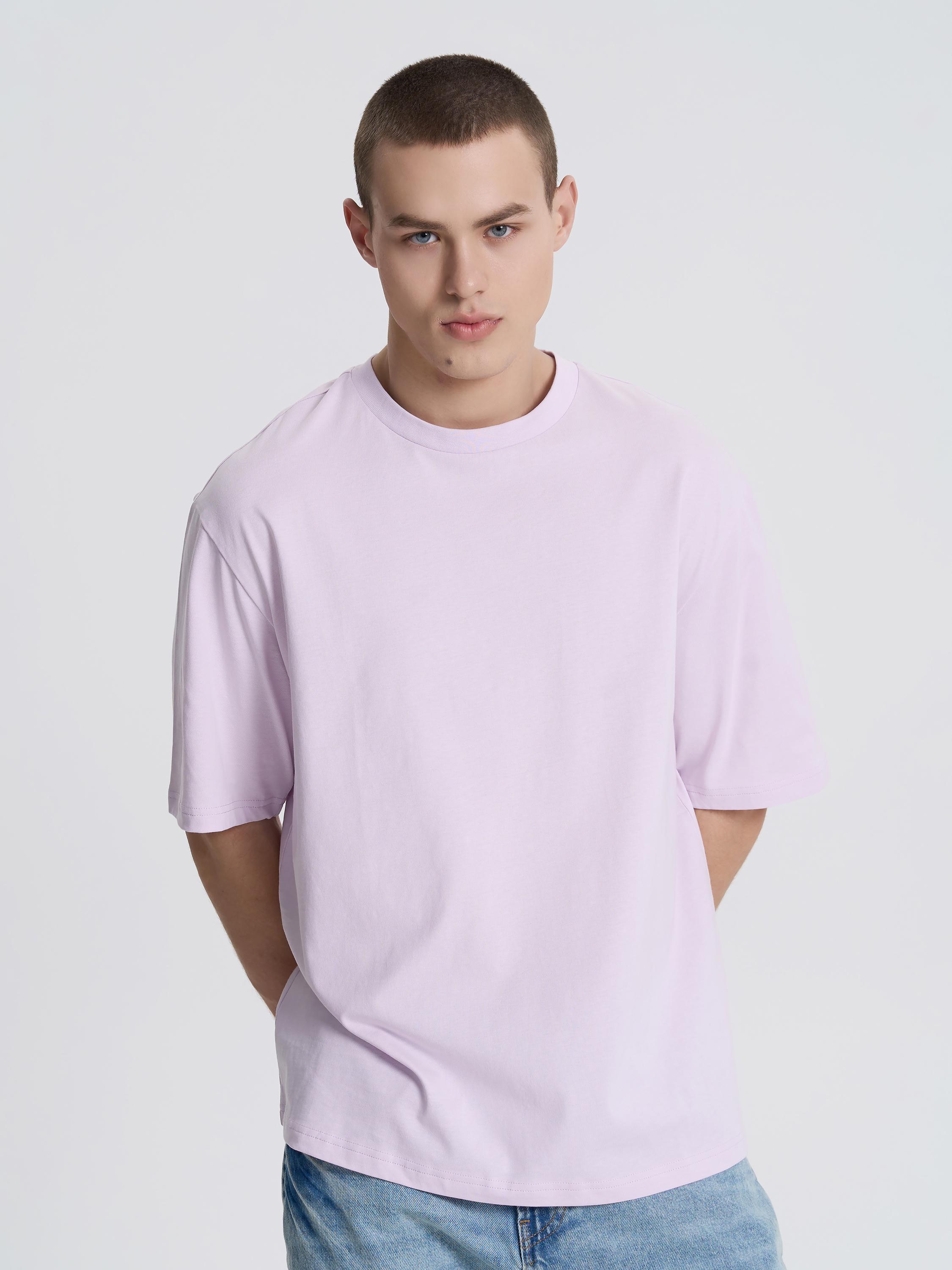 Футболка мужская ROZA 230926 M Лавандовый (4824005722165) - фото 6 Футболка мужская ROZA 230926 M Лавандовый (4824005722165) - фото 6