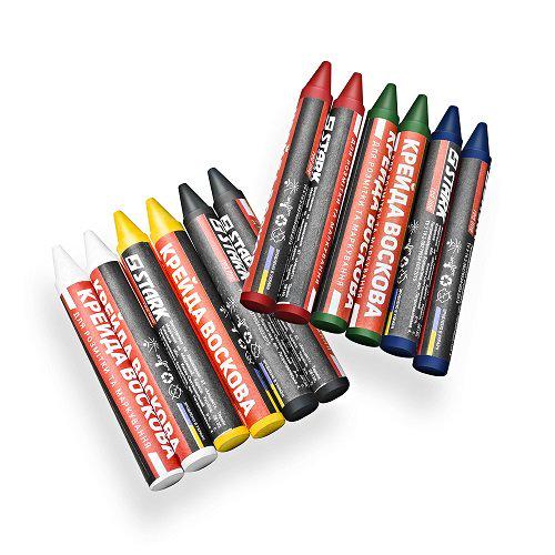 Набор восковых мелков Stark 12 шт. (540025512) - фото 4 Набор восковых мелков Stark 12 шт. (540025512) - фото 4