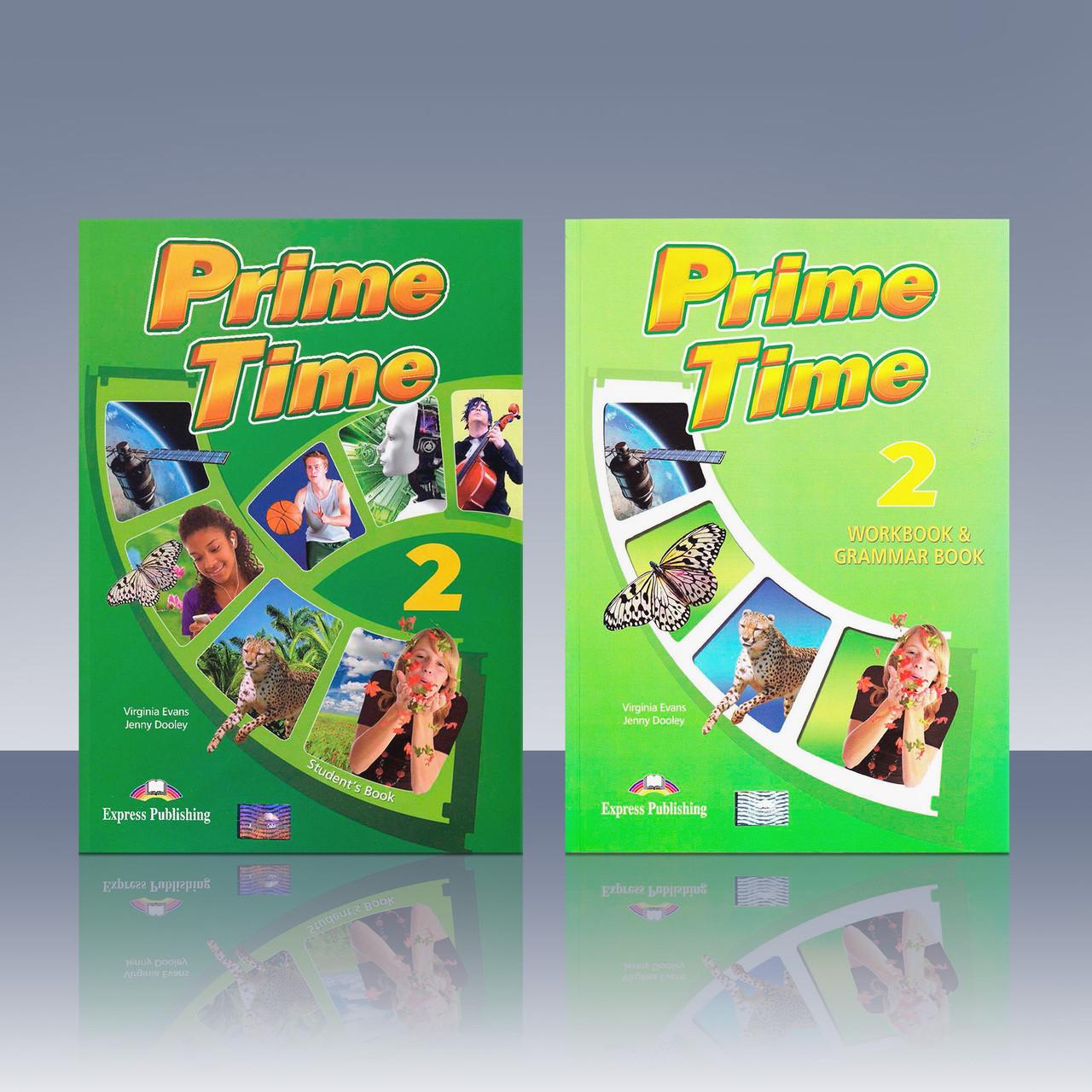 Учебник и рабочая тетрадь Prime Time 2 Student's Book/Workbook & Grammar Book