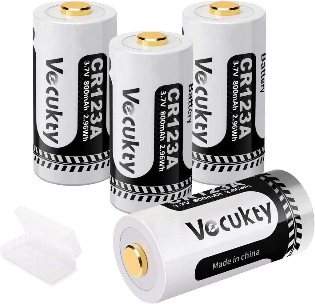 Батарея CR123A USB CR123 аккумуляторная батареи