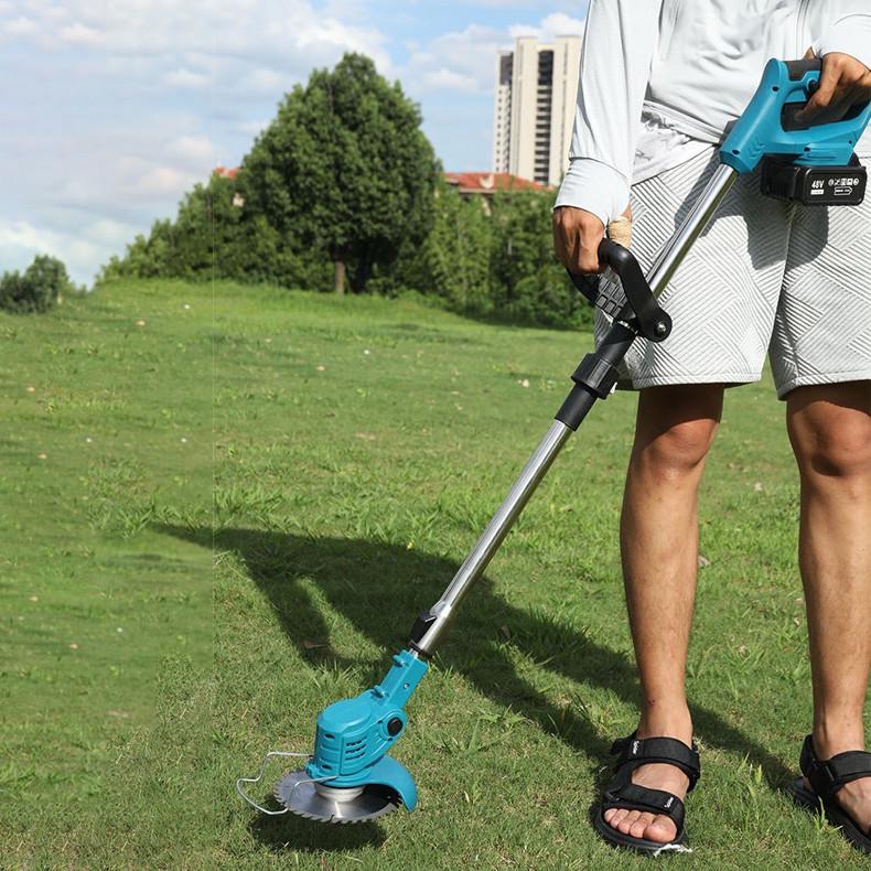 Газонокосарка акумуляторна з двома акумуляторами (25281461) - фото 12