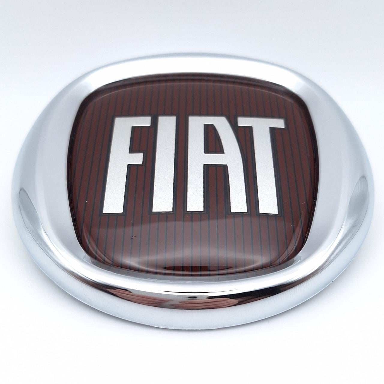 Эмблема Fiat 95 мм задняя Хром глянцевый (2471270334)
