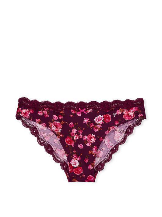 Трусики Victoria’s Secret Dream Angels Lace Cheeky Peony S Бордовый (26515586) Трусики Victoria’s Secret Dream Angels Lace Cheeky Peony S Бордовый (26515586)