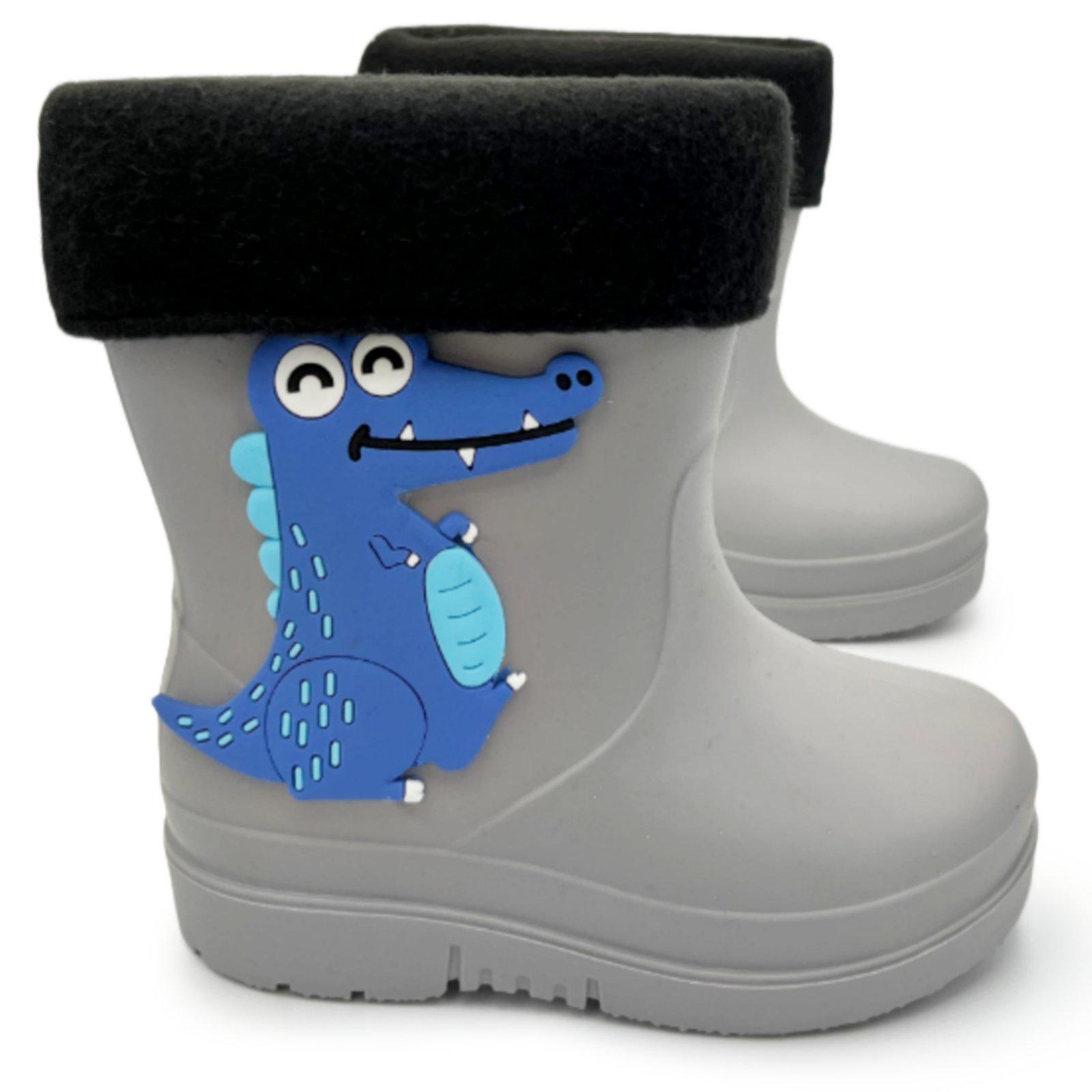 Сапоги резиновые для мальчика Paliament MV-1519s р. 25 Серый