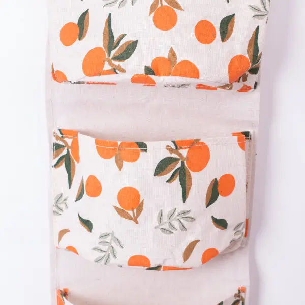 Органайзер панно підвісний на 3 секції з бамбуковою ручкою 20х58 см - фото 2