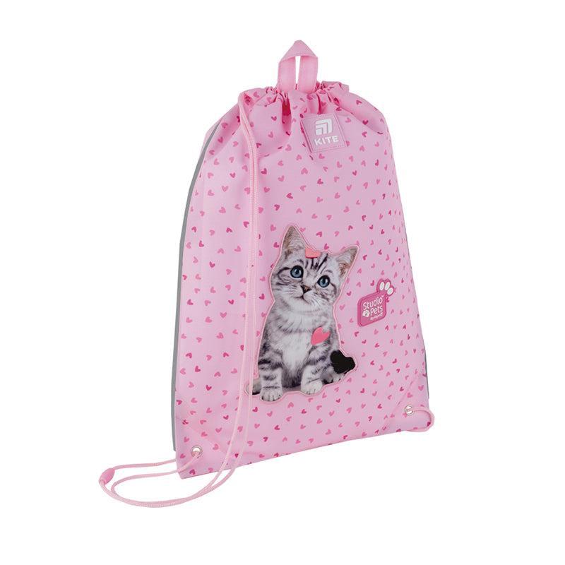 Сумка для обуви KITE Studio Pets 46x33 см Розовый (SP25-600M-1)