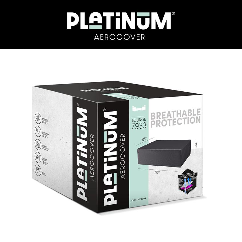 Чехол PLATINUM AeroCover для садовых комплектов 235X235X70 см Серый (7933) - фото 12 Чехол PLATINUM AeroCover для садовых комплектов 235X235X70 см Серый (7933) - фото 12