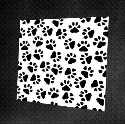 Трафарет многоразовый DFA Следы животных для штукатурки и краски (E00013) Трафарет многоразовый DFA Следы животных для штукатурки и краски (E00013)
