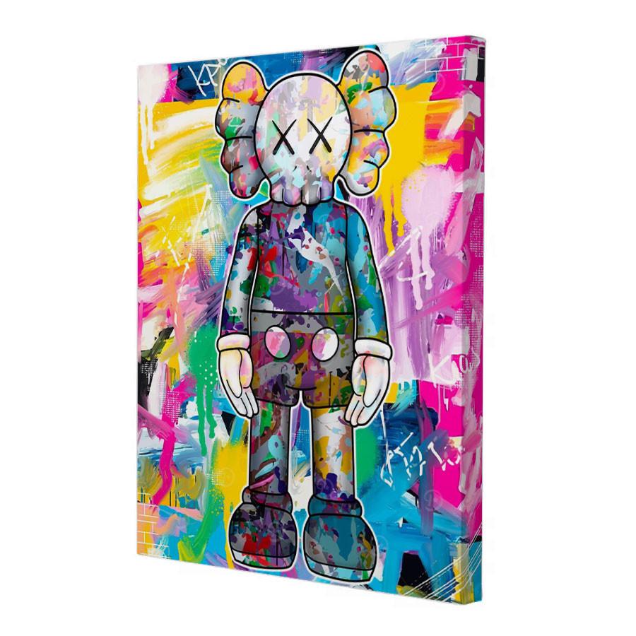 Постер Riviera Blanca Graffity Kaws 40x50 см (ПС50-001)