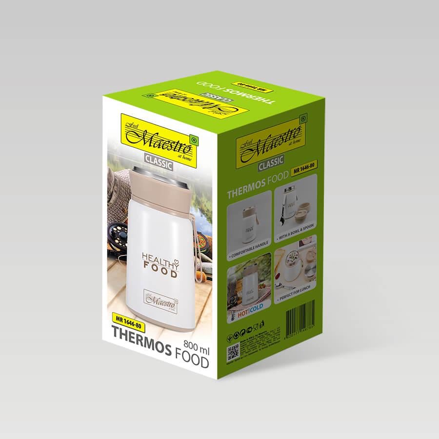 Термос пищевой Maestro MR-1646-80 800 мл (102796) - фото 4