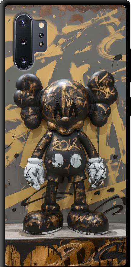 Чехол на Samsung Galaxy Note 10 Plus Bronze kaws (6097b-1756-42517) Чехол на Samsung Galaxy Note 10 Plus Bronze kaws (6097b-1756-42517)