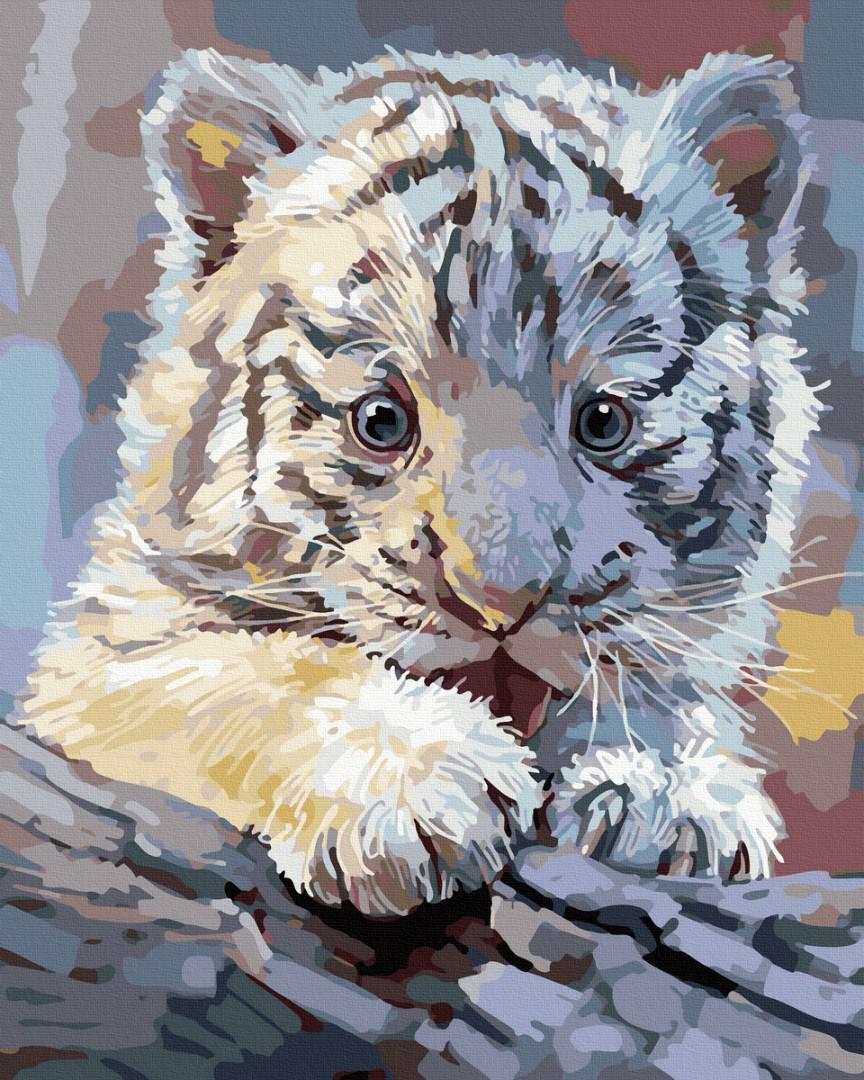 Картина по номерам Brushme Тигренок 40х50 см (GX41227)