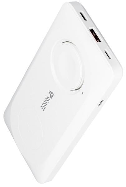 Повербанк YENKEE YPB 510 3in1/22,5 Вт/2xType-C PD 3,0/1xUSB QC3,0 10000 mAh Белый (2881188718)