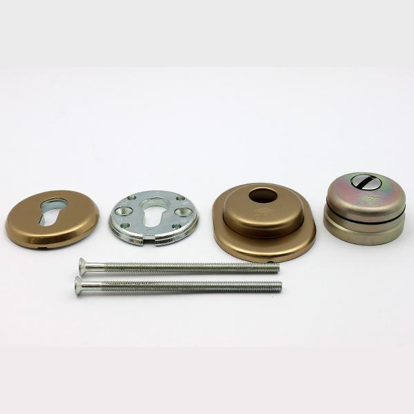 Накладка на замок захисна броньована Cisa на циліндр світла Бронзовий матовий (1.06480.00.0.65) - фото 4 Накладка на замок захисна броньована Cisa на циліндр світла Бронзовий матовий (1.06480.00.0.65) - фото 4