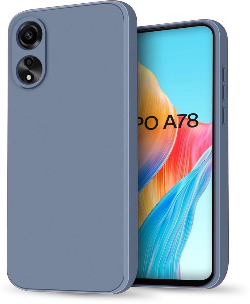 Силіконовий чохол HardCorner для OPPO A78 4G Gray Blue (33886-6D)