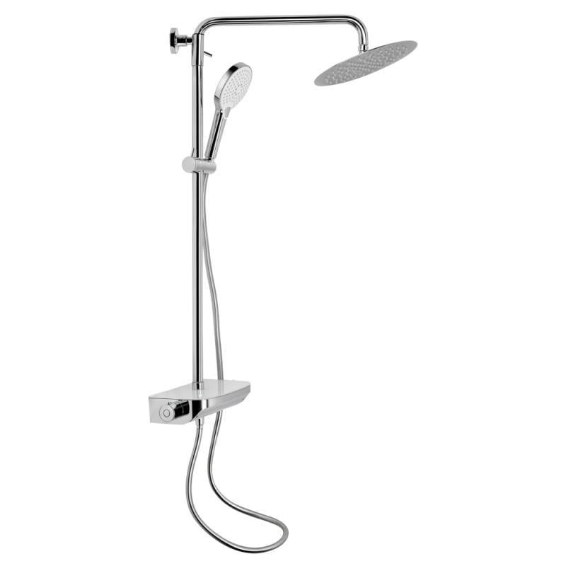 Душевая система Q-tap Sloup Хром/Белый (51T105VOGC)