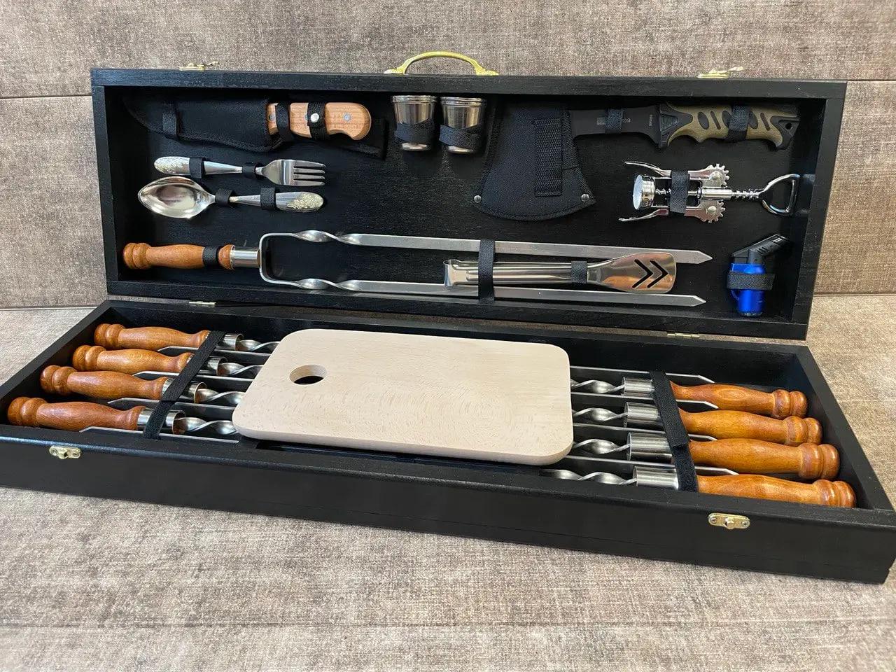 Набор шампуров Grill set в кейсе (10644242)