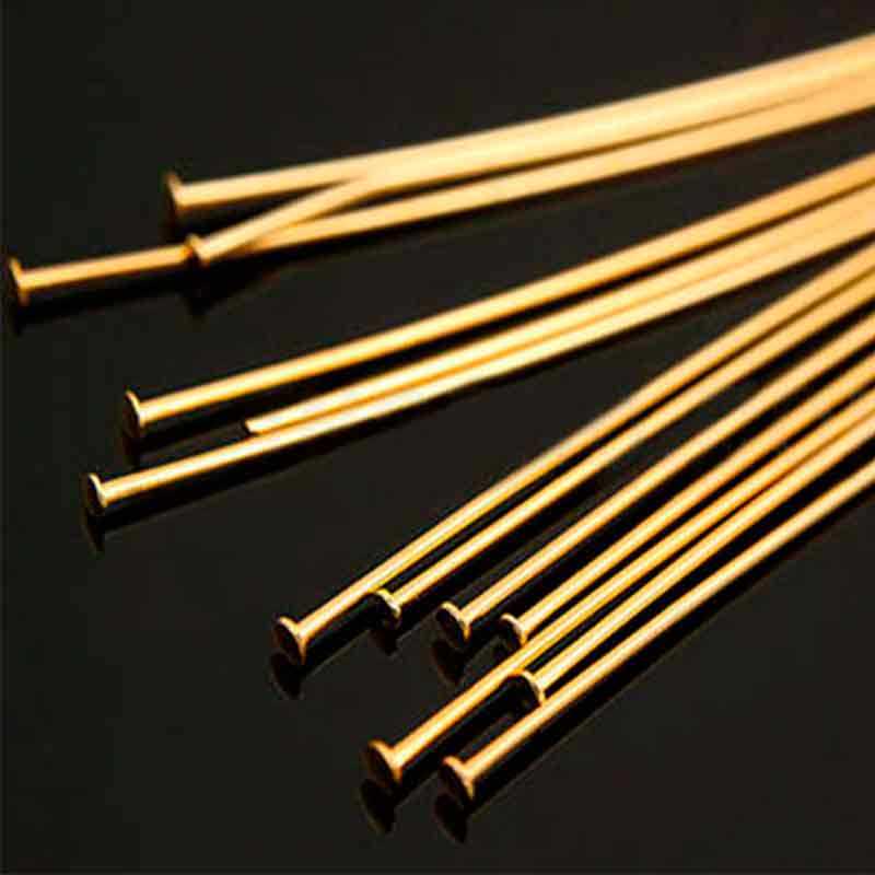 Гвоздь для бусин и подвесок 26 мм 10 шт. Gold - фото 2 Гвоздь для бусин и подвесок 26 мм 10 шт. Gold - фото 2