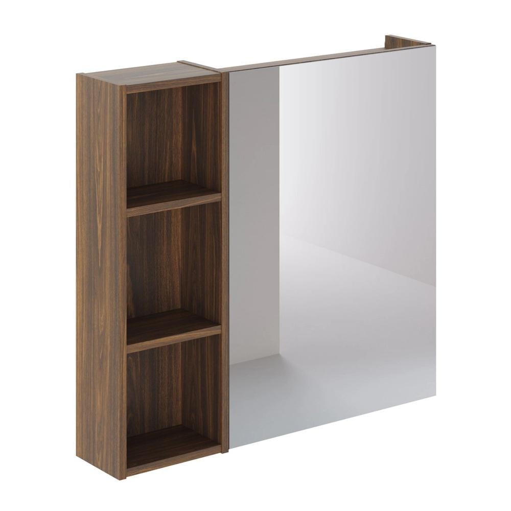 Дзеркало-шафа MVK Vostok Lite 80 ліва 800х160х750 мм Дуб Бурбон (8103br-1)