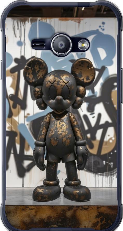 Чехол на Samsung Galaxy J1 Ace J110H Bronze kaws v2 (6098u-215-42517)