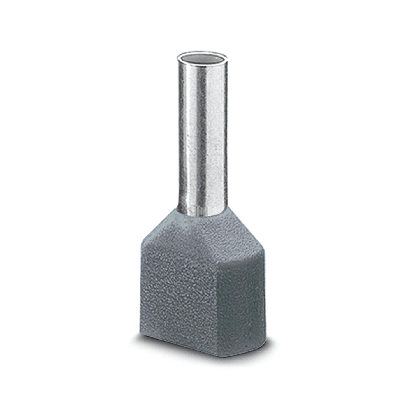 Наконечник подвійний Phoenix Contact AI-TWIN 2X 4 -12 GY Сірий (3201000)