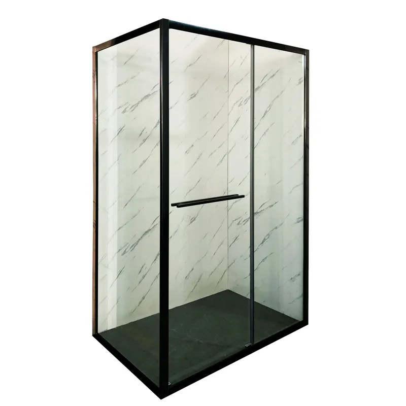 Душевая кабина без поддона MIXXUS Premium Quadro SC01-120x80x195-TR прозрачное стекло 6 мм Black (MI8293)