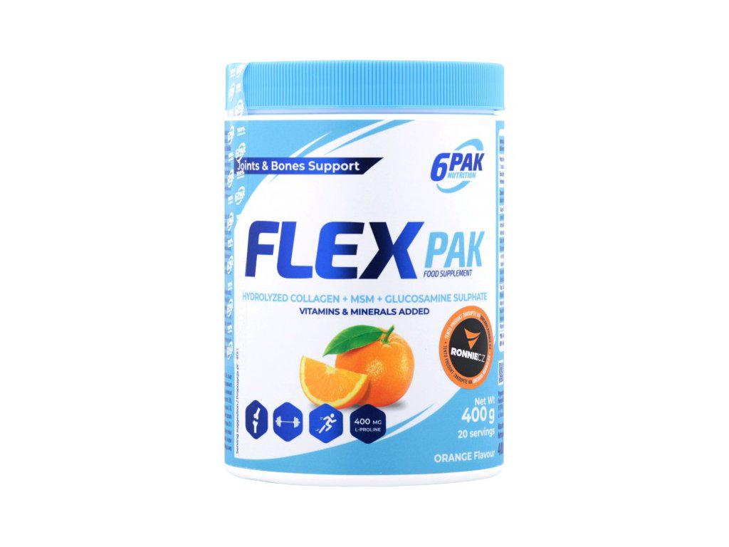 Для суставов и связок 6Pak Flex Pak 400 gr (Orange)