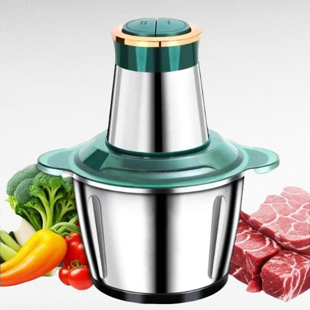 Измельчитель Молния металл 1200 Вт Зеленый (2862) - фото 2