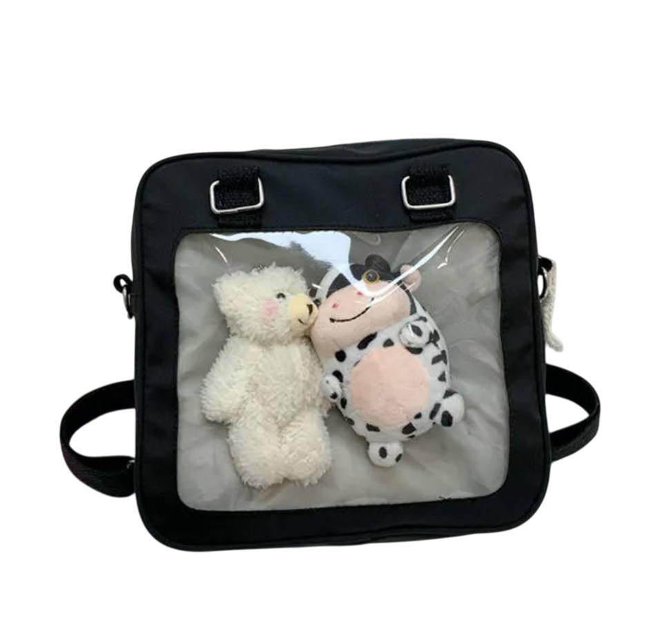 Сумка с экраном для игрушек и картинок Черный (2602941454)