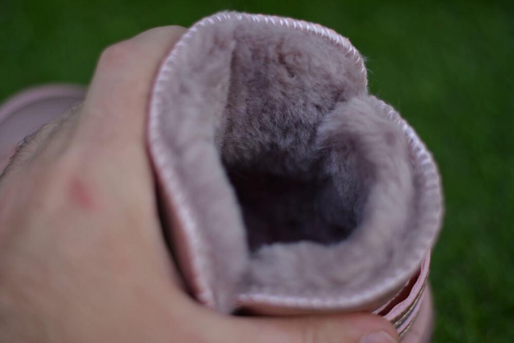Уггі дитячі зимові Ugg шкіряні для дівчинки р. 31 Рожевий (11355692) - фото 6 Уггі дитячі зимові Ugg шкіряні для дівчинки р. 31 Рожевий (11355692) - фото 6