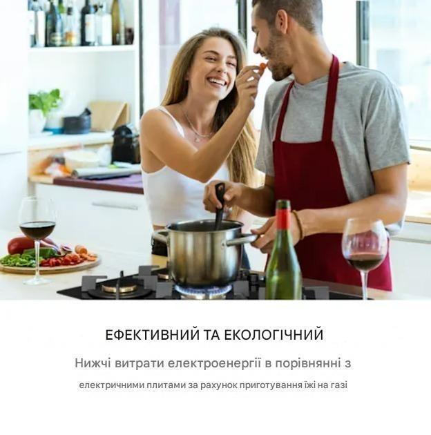 Варильна поверхня газова KLARSTEIN Goldflame 5 (10034973) - фото 4 Варильна поверхня газова KLARSTEIN Goldflame 5 (10034973) - фото 4