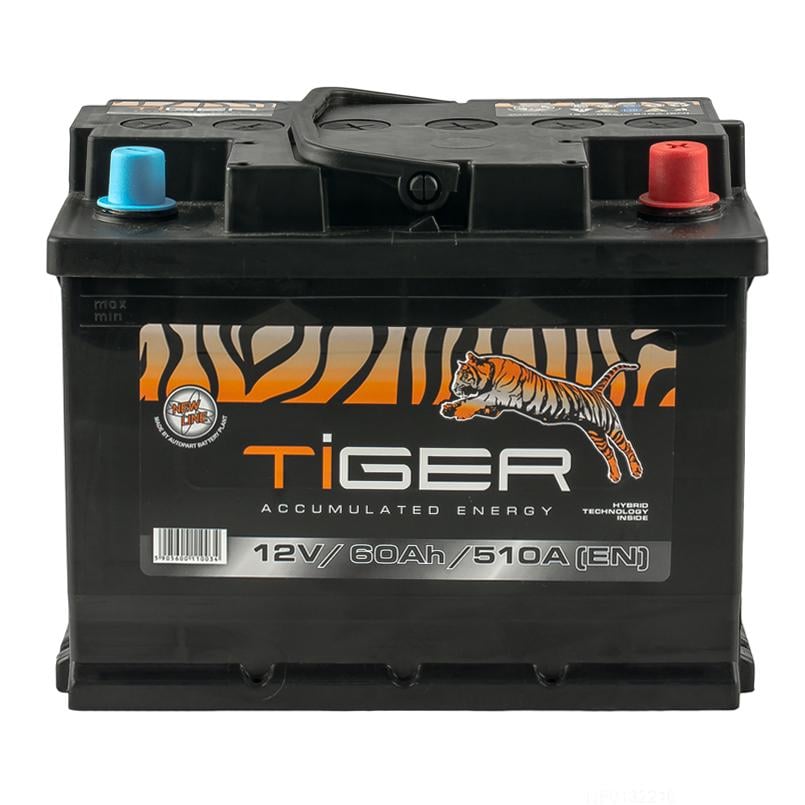 Аккумулятор Tiger 60 Ah/12V 0 плюс справа