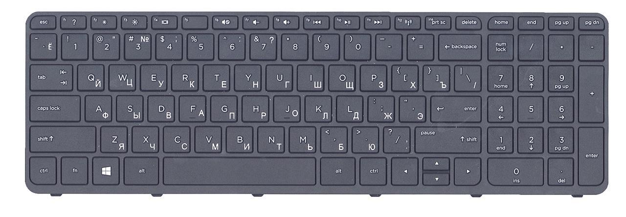 Клавіатура для ноутбука HP Pavilion 15Z-N100 матова (719853-251)
