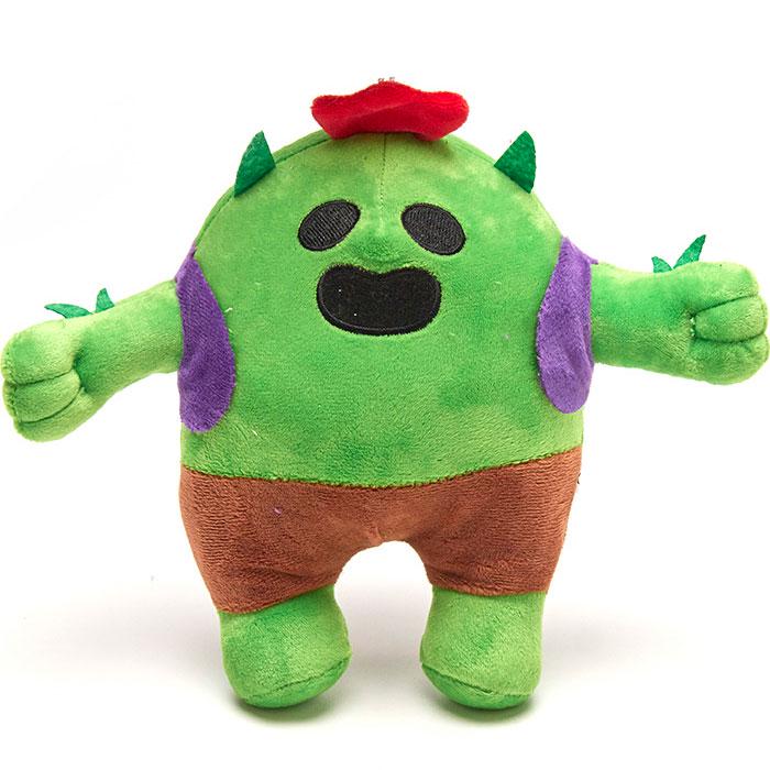 Мягкая игрушка детская Brawl Stars Кактус Спайк 22 см (арт EPC8433M) Мягкая игрушка детская Brawl Stars Кактус Спайк 22 см (арт EPC8433M)