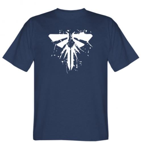 Футболка мужская Stedman The last of us spray logo XL Темно-синий (5157469-8-114541-XL)