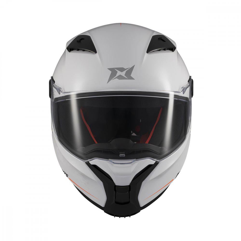Мотошлем Axxis FENIX SOLID A0 2XL Gloss White (47576) - фото 3