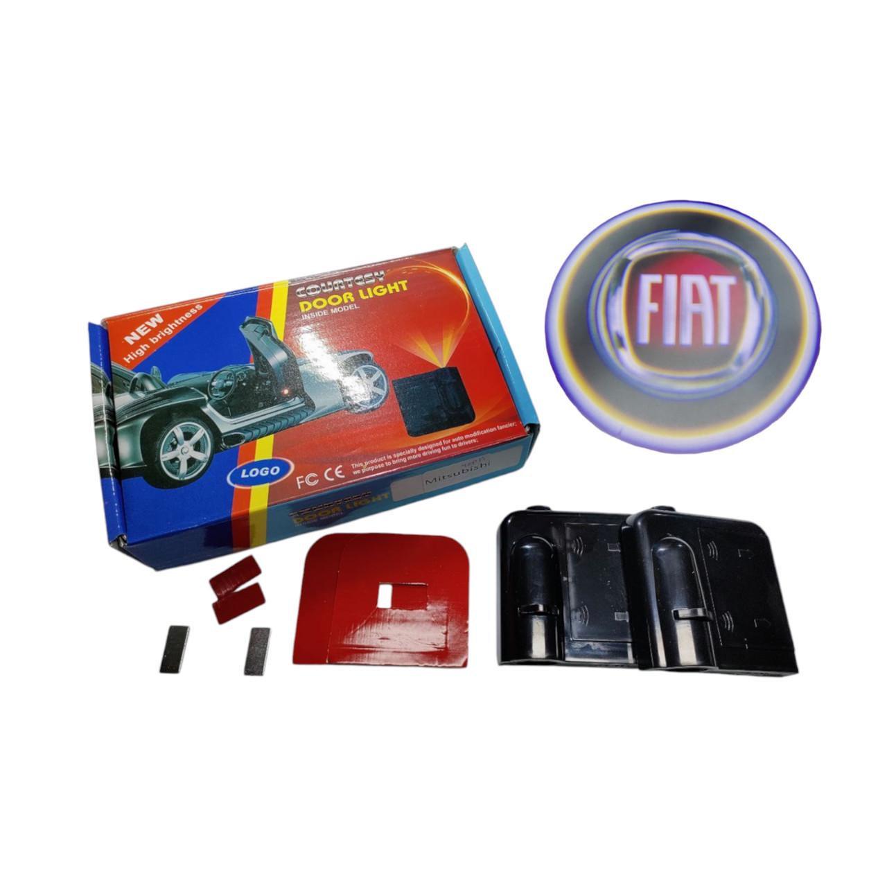Підсвічування світлодіодне на двері автомобіля з логотипом Fiat (1773380943) - фото 5 Підсвічування світлодіодне на двері автомобіля з логотипом Fiat (1773380943) - фото 5