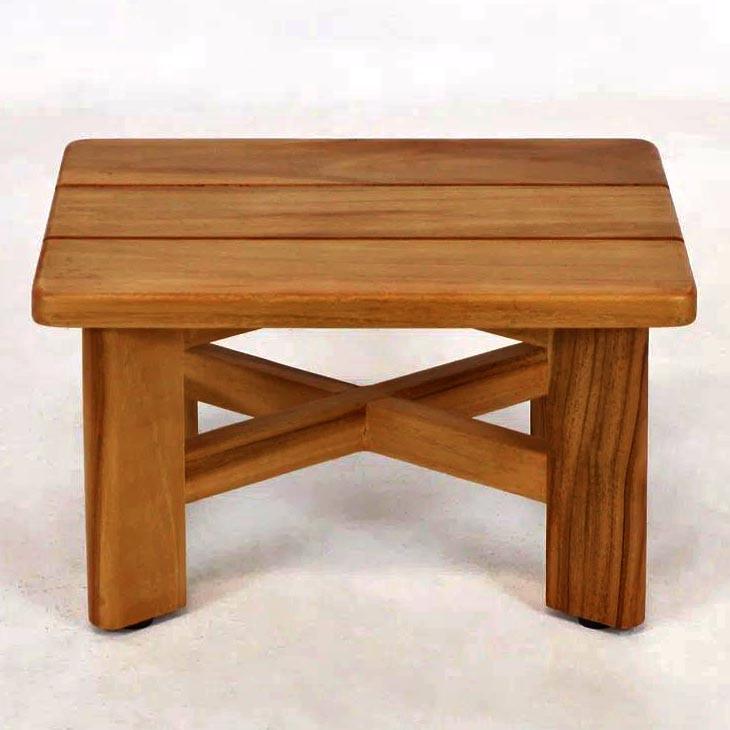 Табурет для ванной из дерева Туфлекс Охра (ТВН-011004)