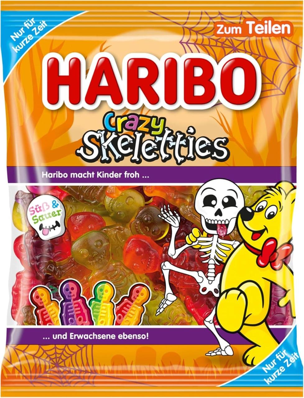 Конфеты желейные Haribo Crazy Skelleties 160 г (2786486308)