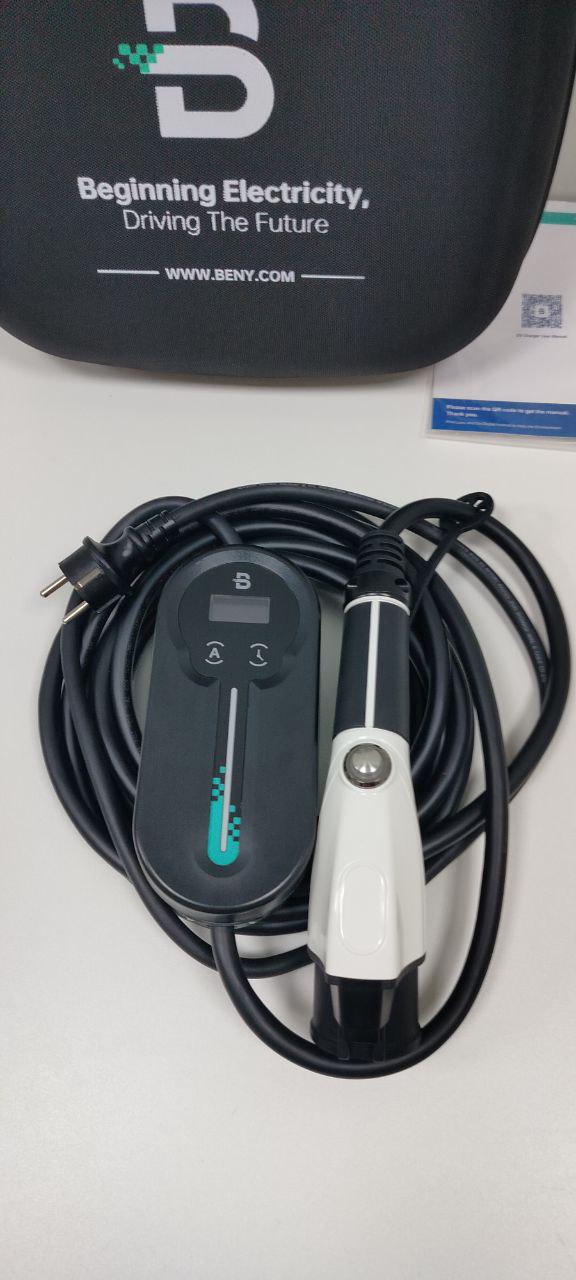 Зарядное устройство для электромобиля 3,7 кВт 16А OLED экран Type1 (J1772) - фото 14 Зарядное устройство для электромобиля 3,7 кВт 16А OLED экран Type1 (J1772) - фото 14