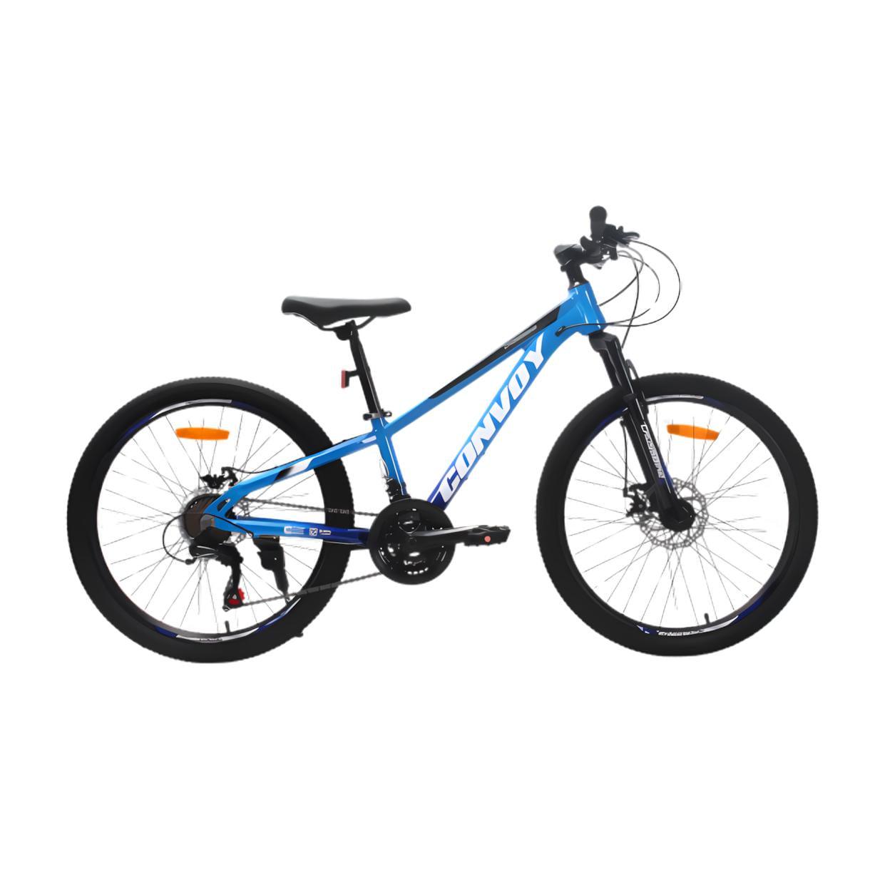 Велосипед CrossBike CONVOY 24" 11" Синій/Чорний (211)