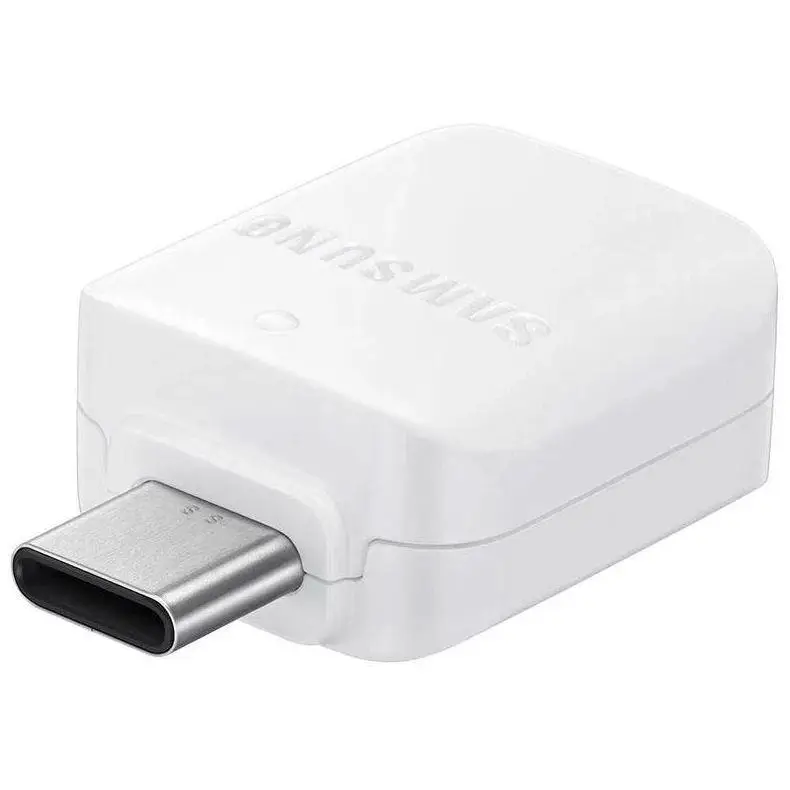 Перехідник Samsung OTG з USB на Type-C Білий (2904224218) - фото 3